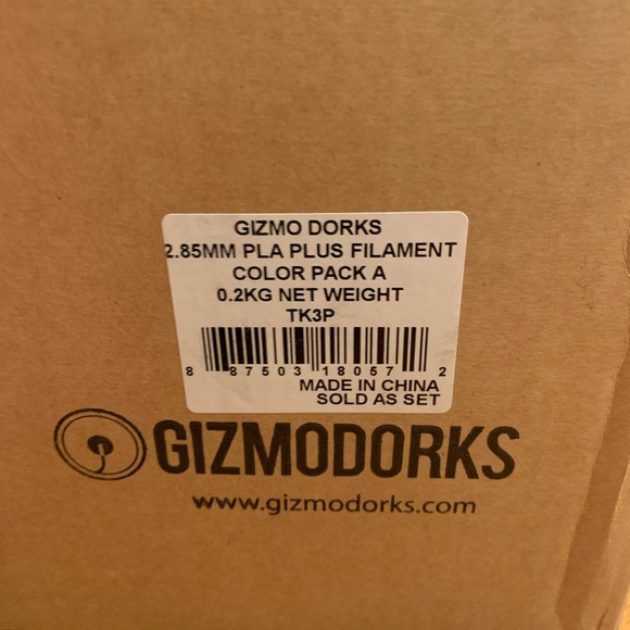 Filament set of 4 colors for 3D printer - Picture 2 of 7